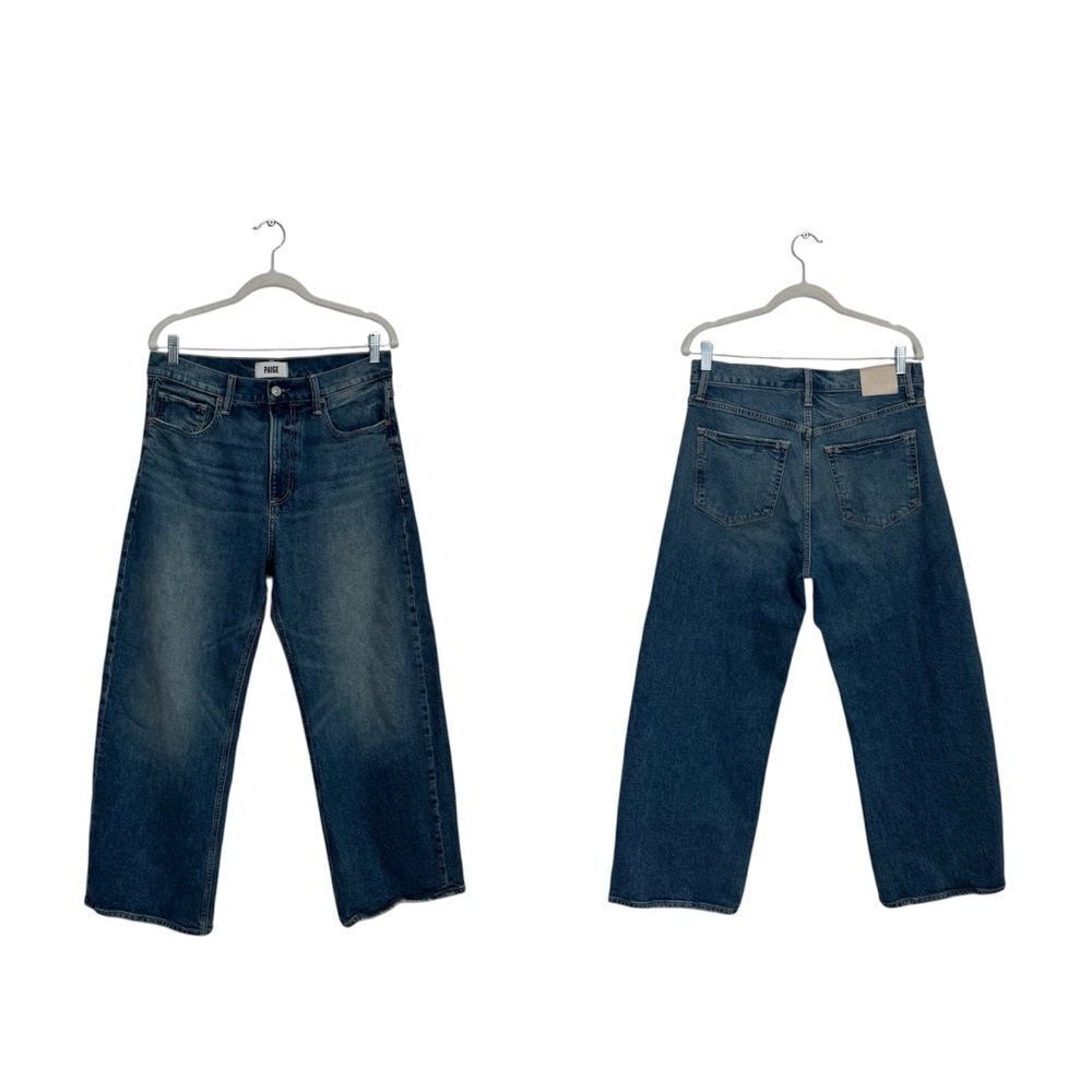 PAIGE Arellia Ankle Barrel Leg Jeans in Stones - Picture 8 of 11